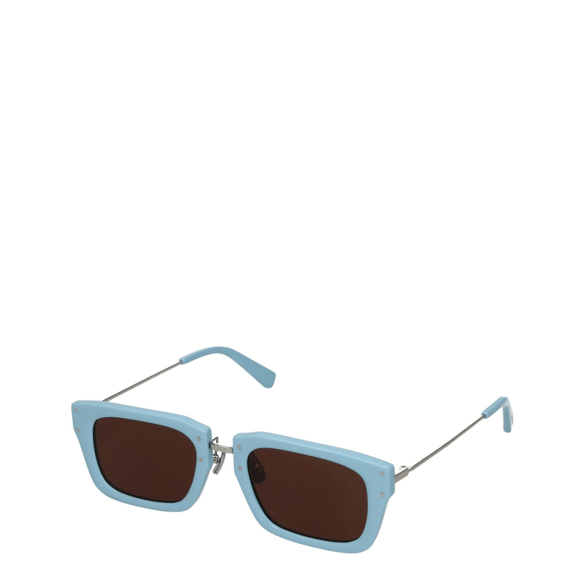 Jacquemus Light Blue Square-Frame Sunglasses
